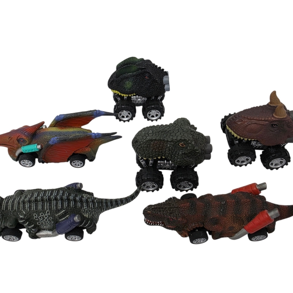 Dinosaur Car Lot Miscellaneous Lot of 6